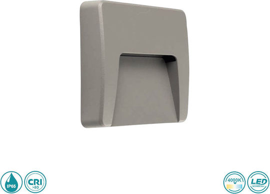 Spot Light Wasserdichtes Punkt LED 3W 4000K 12x3.2x12cm