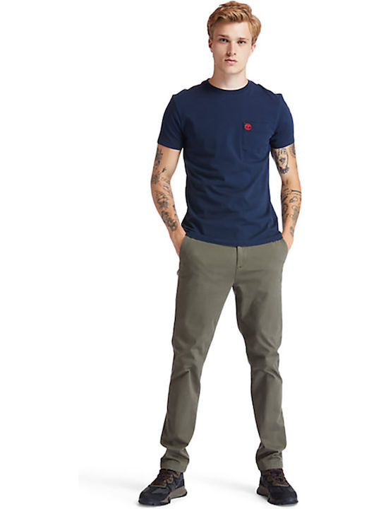 Dunstan River T-shirt Navy Μπλε