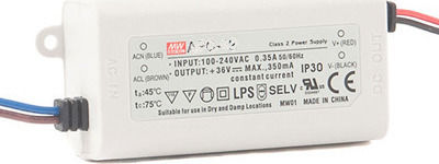 Mean Well LED Power Supply IP42 Power 35W with Output Voltage 33V 2pcs