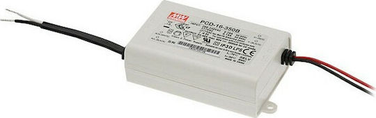 Mean Well Dimmable LED Power Supply IP30 Power 16W with Output Voltage 48V 2pcs