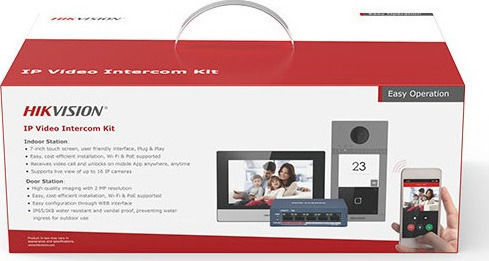 Hikvision Set Video Interfon Fără Fir Wi-Fi IP