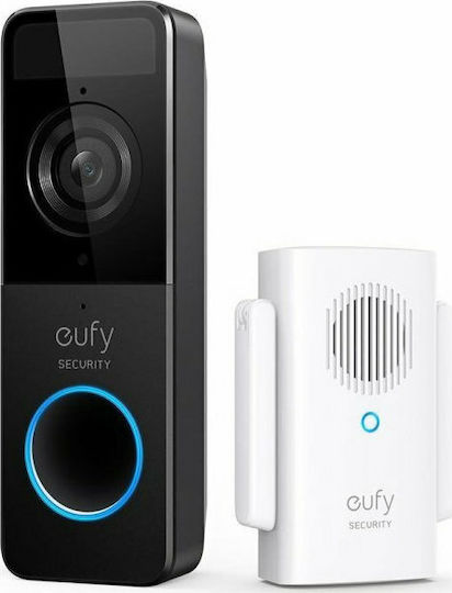 Eufy Clopoțel Fără Fir Wi-Fi Compatibil Cu Alexa și Google Home Negru