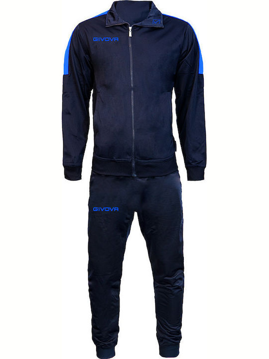 Tuta Revolution Tracksuit Glossy with Elastic Blue / Royal Blue
