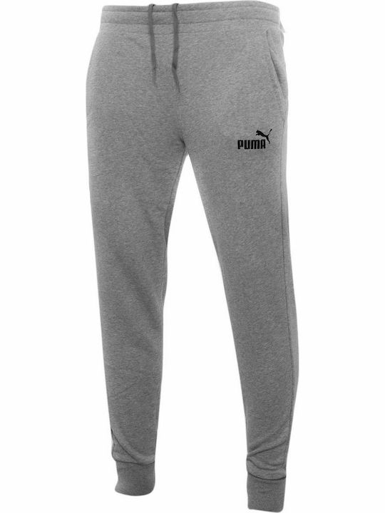 Sweatpants with Elastic Gray