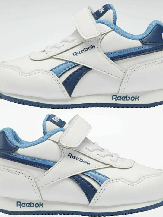 Royal Classic Kids Sneakers with Scratch Cloud White / Batik Blue / Essential Blue