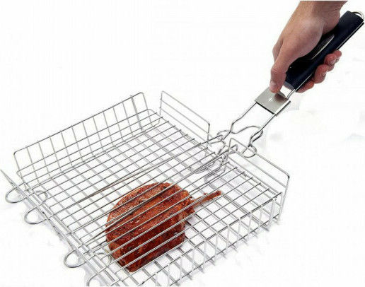 Broil King 65070 Baking Basket for Grill Made of Stainless Steel with Detachable Handle