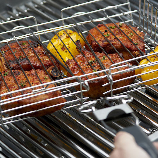 Broil King 65070 Baking Basket for Grill Made of Stainless Steel with Detachable Handle