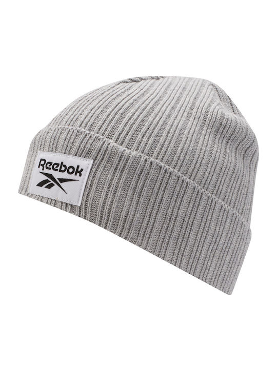 Active Foundation Beanie Ανδρικός Σκούφος με Rib Πλέξη Grey Heather