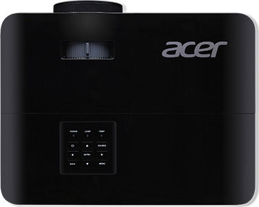 Acer X1328WI MR.JTW11.001 3D Projector DLP (DMD) HD Standard Lamp with Wi-Fi and Built-in Speakers Black