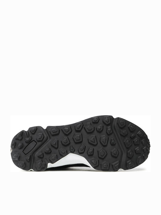 Yumala Stiefeletten Damen mit Pelz Schwarz