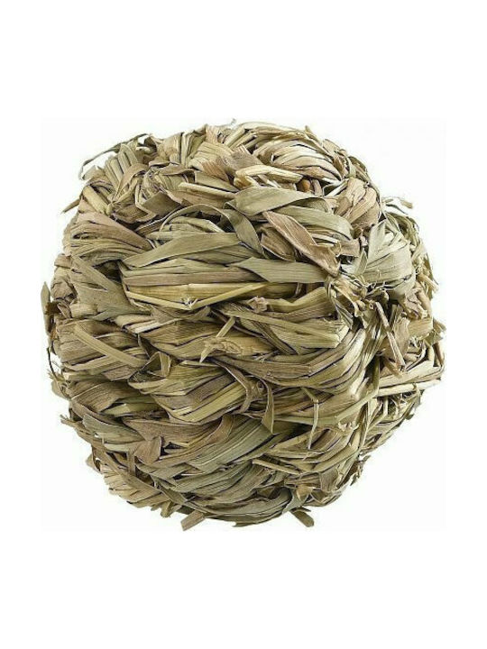 Ferplast Rodent Toy Ball Wheat with Bell for Rodents 5.5cm
