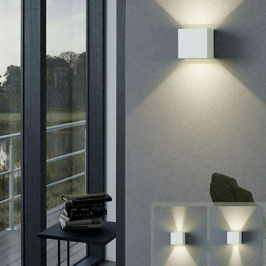 Eglo Calpino Ceiling Lamp LED 3.3W 3000K 10.5x10.5cm Eglo Calpino Ceiling Lamp LED 3.3W 3000K 10.5x10.5cm