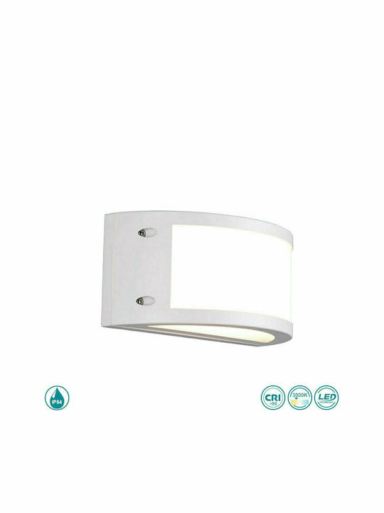 Trio Lighting Kendal Wall-Mounted Outdoor Ceiling Light LED 12W with Warm White Light 24x11εκ.