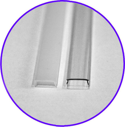 Adeleq Walled Aluminum Profile for LED Strip 100x2x0.8cm