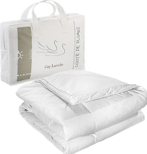 Guy Laroche Duvet Crib Cotton White 100x140cm