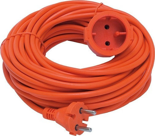 Extension Cable Cord 20m Orange