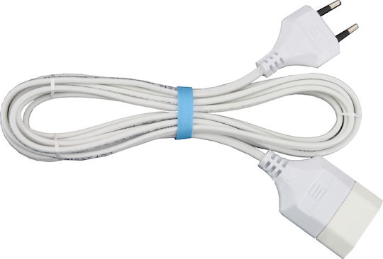 CHaralampidis Extension Cable Cord 2 x 0.5mm²/3m White