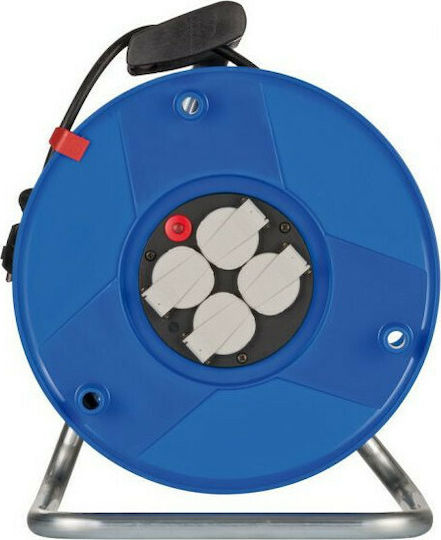 Brennenstuhl Extension Reel Cord 3 x 2.5mm²/40m Blue