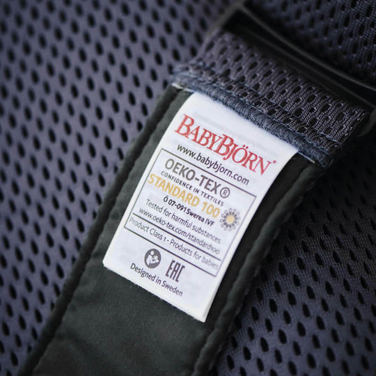 BabyBjorn Classic Carrier Mini 3D Mesh Grey with Maximum Weight 11kg