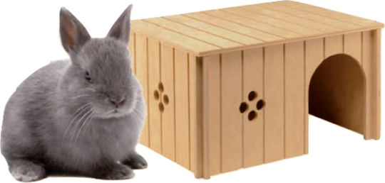 Ferplast House for Hamster Sin Wooden 14.5x9.5x8.5cm