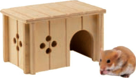 Ferplast House for Guinea pig / Rabbit Sin Wooden 26x17.3x13cm. 84645099