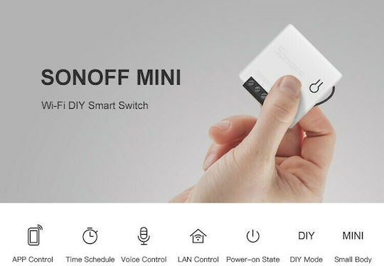 Sonoff Mini Smart Switch Wi-Fi & RF 10A