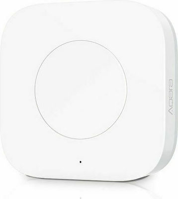 Aqara Wireless Switch Mini Smart Ενδιάμεσος Διακόπτης με Σύνδεση ZigBee σε Λευκό Χρώμα