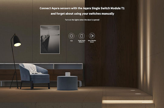 Aqara T1 Smart Switch 1 Channel Wi-Fi & ZigBee 5A (Without Neutral)