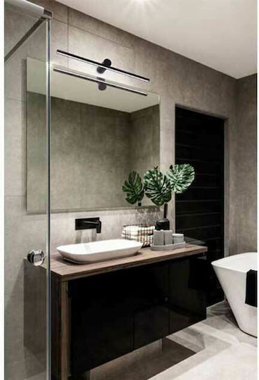Viokef Rocco Modern Lamp Bathroom with Integrated LED and Warm White Light Silver 62.5x18cm