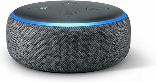 Amazon Echo Dot (3rd Gen) Cărbune Hub Smart cu difuzor Compatibil