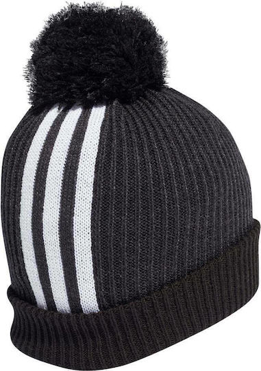 Adicolor Collegiate Pom Pom Beanie Unisex Căciulă Tricotată Neagră