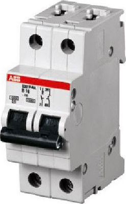 Abb SH201T-B20NA 2-Poles Automatic Circuit Breaker 20A 3kA Καμπύλη B 70339