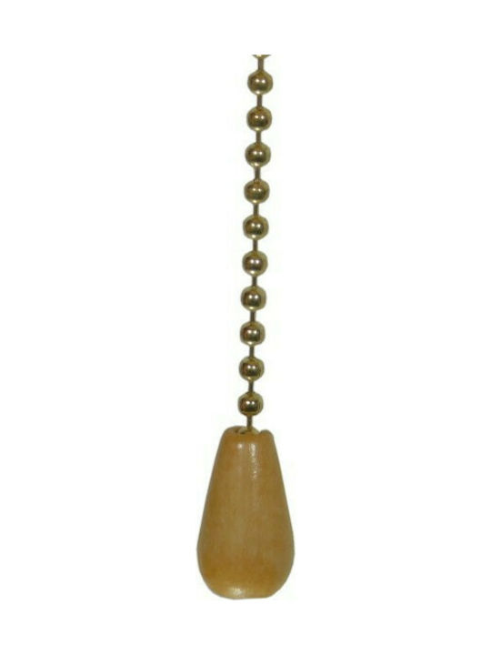GloboStar Modern Lamp Wall with Socket E27 Beige 30x14.5x15cm