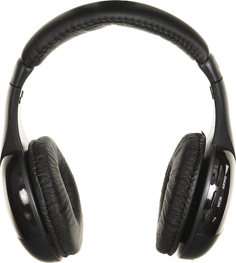 Esperanza TH110 Titanum Wireless / Wired Over Ear Headphones with Radio Black