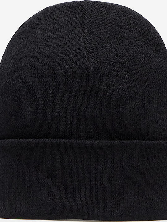 Elmer Beanie Ανδρικός Σκούφος Πλεκτός σε Μαύρο χρώμα