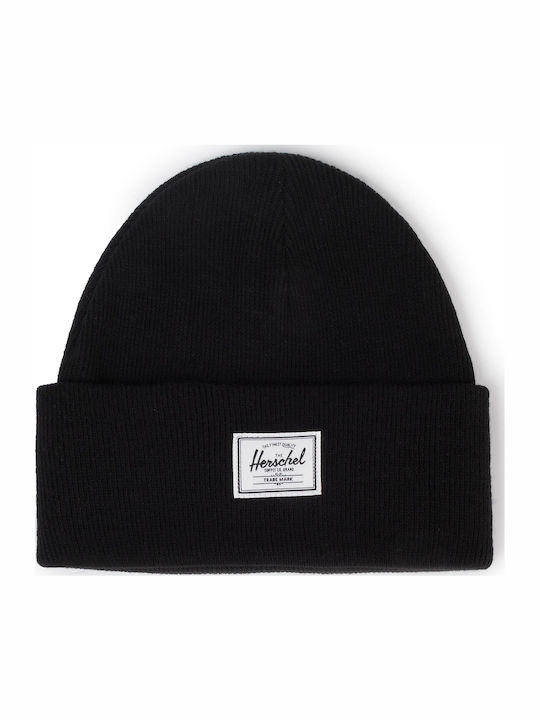 Elmer Beanie Ανδρικός Σκούφος Πλεκτός σε Μαύρο χρώμα