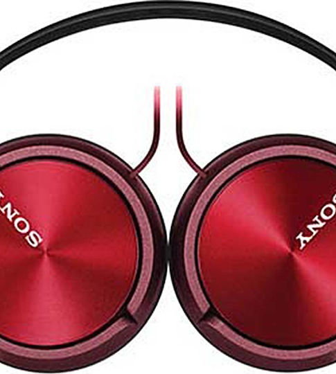 Sony MDR-ZX310AP Kabelgebunden Am Ohr Kopfhörer Rot