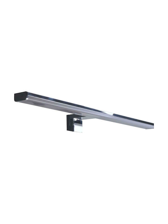 Inlight Modern Aplică de Perete cu LED Integrat și Lumină Alb Natural Argint Lățime 40cm