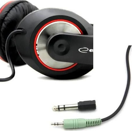 Esperanza EH121 Hip-Hop Wired On Ear Headphones Black