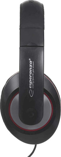 Esperanza EH121 Hip-Hop Wired On Ear Headphones Black