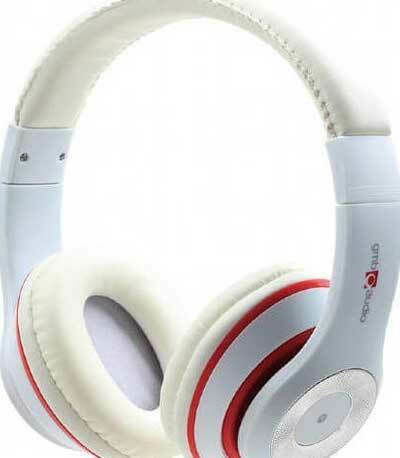 Gembird Los Angeles Wired Over Ear Headphones White