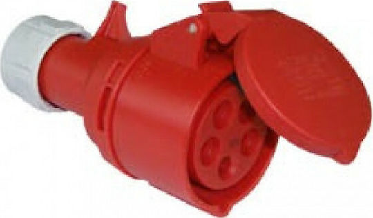 PCElectric Female Industrial Socket Female Socket 5P 16A IP44 215-6