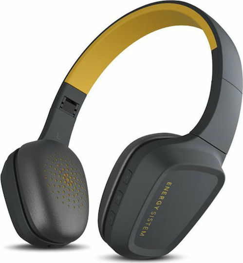 Energy Sistem 3 Bluetooth Ασύρματα / Ενσύρματα On Ear Ακουστικά Κίτρινα / Μαύρα