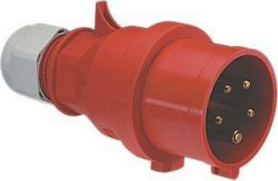 Geyer Male Industrial Socket Socket 5x63A 400V IP44 2155