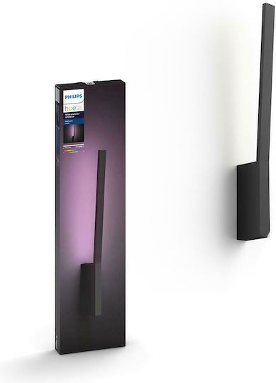 Philips Lamp Wall LED Black 55.8x10.7x3.1cm