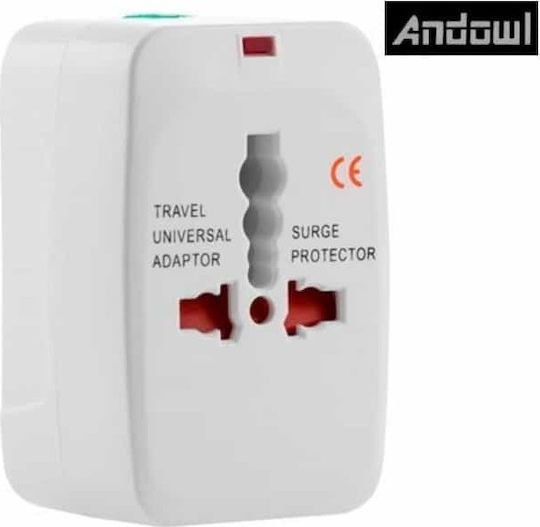 Andowl Steckdosenadapter von Universal zu Universal