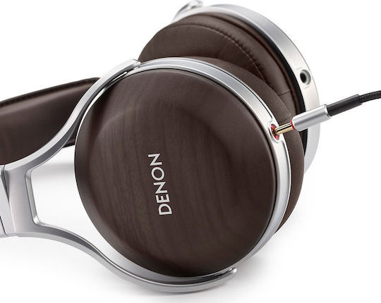 Denon AH-D5200 Ενσύρματα Over Ear Ακουστικά Καφέ