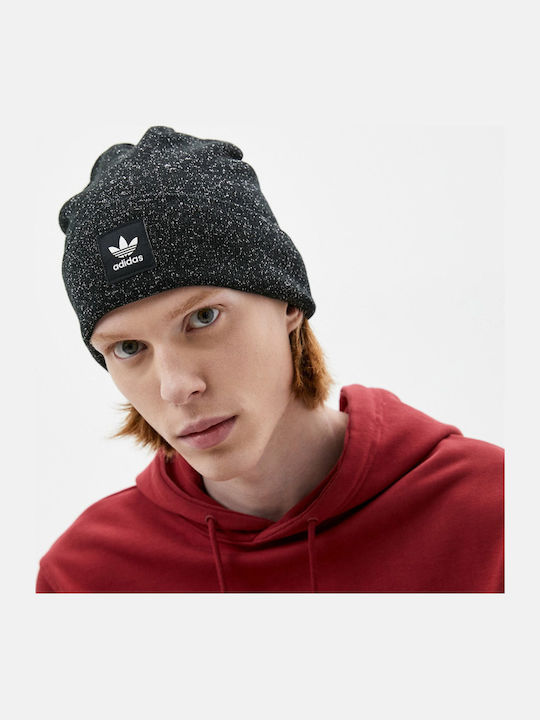 Beanie Ανδρικός Σκούφος Πλεκτός σε Μαύρο χρώμα