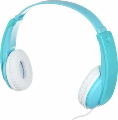 JVC HA-KD7 HA-KD7-Z Wired On Ear Kids' Headphones Light Blue