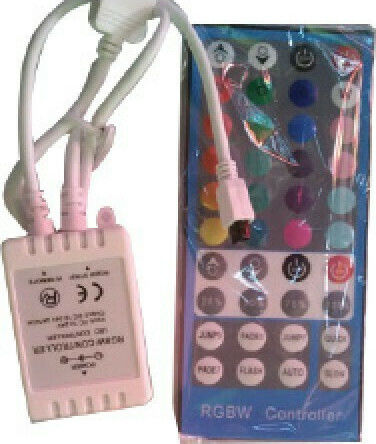 V-TAC Ασύρματο RGBW Controller με Τηλεχειριστήριο 3326